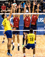 2015 USAV Cup - Brazil versus USA at The Walter Pyramid