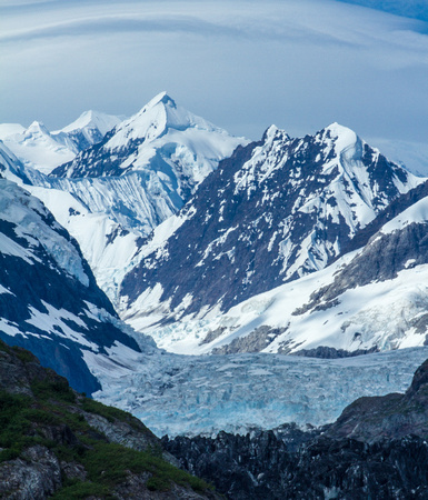 Marjerie Glacier and Mount Fairweather